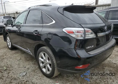 2010 Lexus Rx 350 из США, поврежденный, VIN JTJZK1BA4A2002169